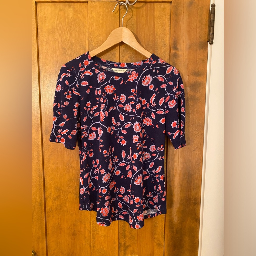 Rebecca Taylor short sleeved shirt